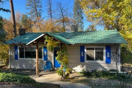 Blue Door Cottage 12 Miles To Yosemite Bbq オークハースト エクステリア 写真